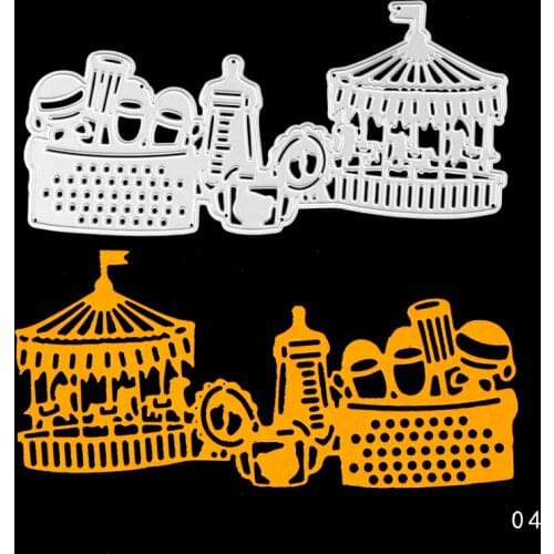 DIY Celebration Decoration cutting dies stencils embossing card for scrapbooking card album decorative metal crafts