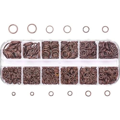 DIY Handmade Jewelry Accessories 4-10mm Iron Ring Closed Ring, Bracelet,Connecting Ring,Jewelry Accessories