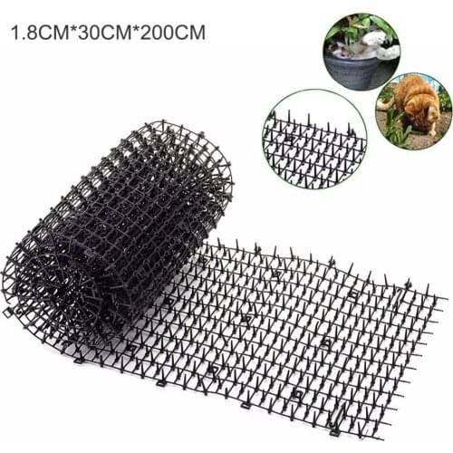 Garden Yard Pets Deterrent Mats Anti-Cat Dogs Repellent Mat Prickle Strips Keep Cats Away Safe Nails Thorn Network For Outdoor