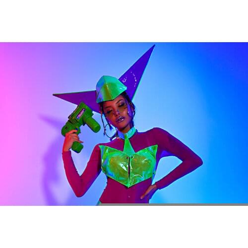 Sexy Bodysuit Nightclub Bar DJ Ds Costumes Women Gogo Dance Performance Costumes Festival Outfits Female Party Dress DQS6608