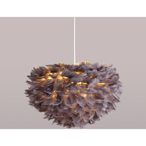 Modern Flower Feather Pendant Light LED Designer Handing Lamp Foyer Dinning Pendant Lamp Home Lighting Pendant Lamp PA0255