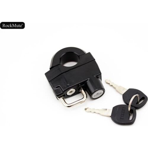 Universal Motorcycle 25mm Handlebar Helmet Lock For Honda VT400 VT600C VT750C/DC/RS VT1100C VT1300C Shadow VTX1800 VTX1300
