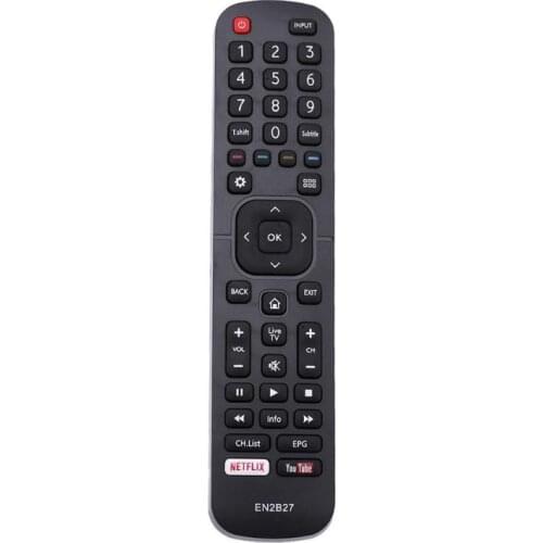 EN2B27 TV Remote Control Replacement for Hisense 32K3110W 40K3110PW 50K3110PW 40K321UW 50K321UW Useful Controller Remote Control
