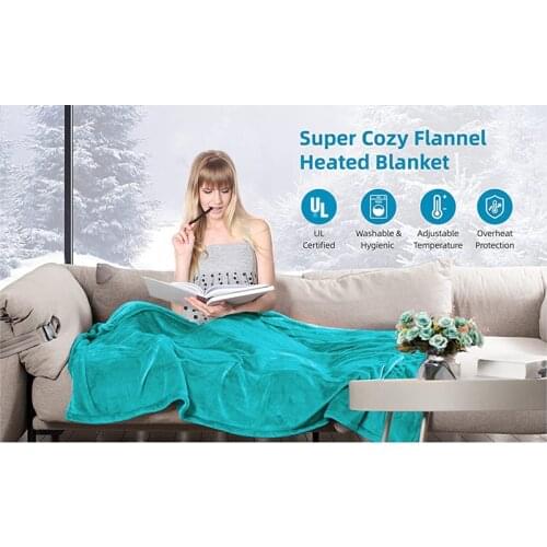 110V/220V Winter Far Infrared Heating Blanket Thicker Heater Single Double Bed Warmer Thermostat Electric Heat Blankets