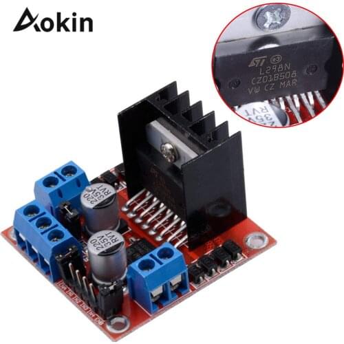 1pcs L298n Driver Board Module L298 Stepper Motor Smart Car Robot Breadboard Peltier High Power For Arduino Smart Car