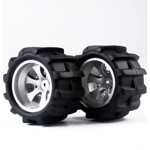 2pcs/set for WLtoy A979-A-B A979-2-3-4 RC Car Left Right Wheel Tire Replacement Wheel Hub