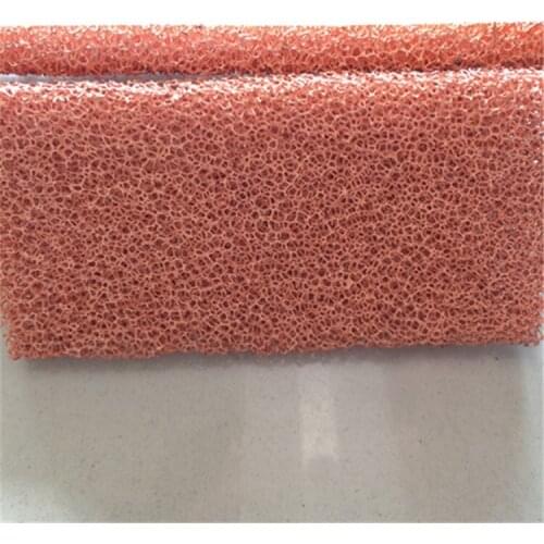 20PPI foam copper thickened， foam copper filter ，copper foamed material