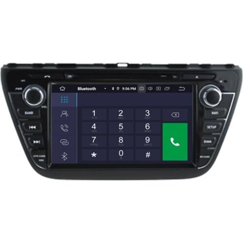 8" Android 10.0 OS Car DVD Multimedia GPS Radio System Player for Suzuki SX4 S-Cross 2013-2018 with Full Video Output Support