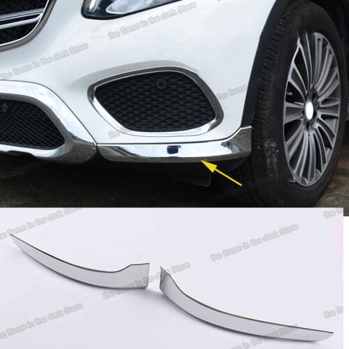 Lsrtw2017 Abs Car Front Bumper Trim Fog Light Cover for Mercedes Benz GLC X253 C253 2016 2017 2018 2019 2020 Auto Accessories