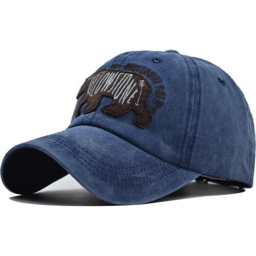 New Washed Cotton Baseball Cap For Men Embroidery Letter Casquette Streetwear Snapback Women Spring Hat Fashion Accessories