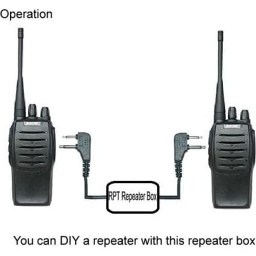 RPT-2K Walkie Talkie two way relay box for Kenwood BAOFENG Two Way Radio Receiver Type Vide 2 Transceivers DIY Repeater Station
