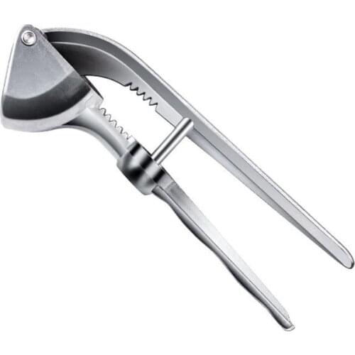 Creative Multifunction Stainless Steel Mincing Garlic Press Easy to Squeeze and Easy to Clean Ideal for Home Kitchen