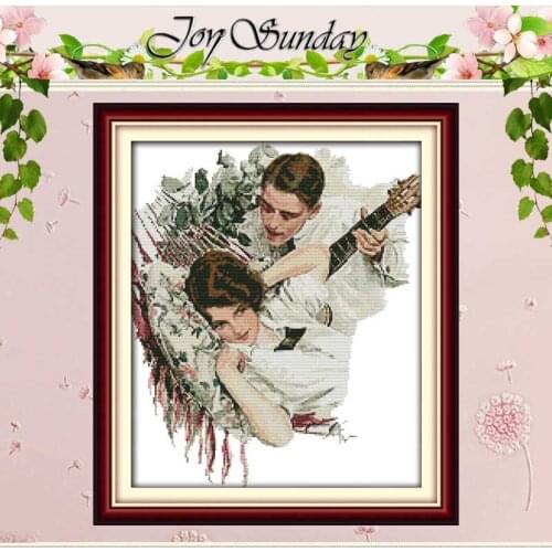 Tweedle Patterns Counted Cross Stitch 11CT 14CT Cross Stitch Sets Wholesale Chinese Cross-stitch Kits Embroidery Needlework