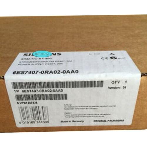 New packaging 1 year warranty 6ES7407-0RA02-0AA0{No.24arehouse spot} Immediately sent