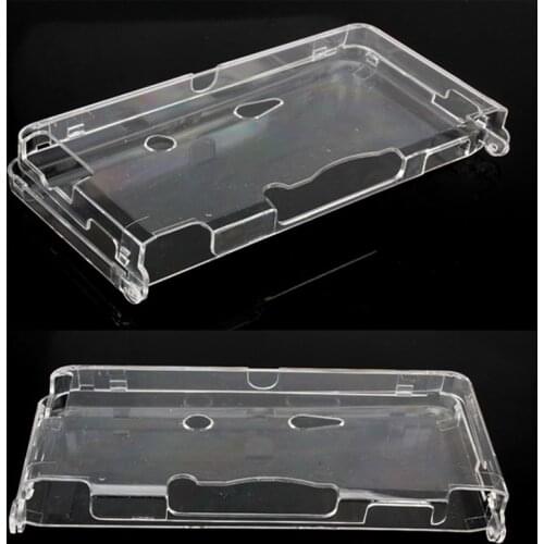 New Crystal Clear Hard Skin Case Cover Complete Protection Plastic Gaming Accessory Case cover for Nintendo 3DS N3DS Console
