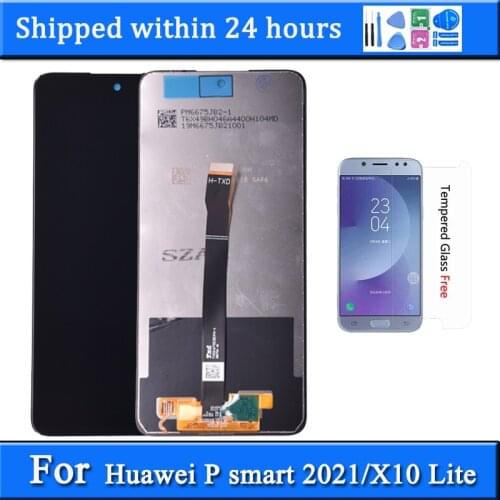 Screen For Huawei P Smart 2021 PPA-LX2 LCD For Honor X10 lite DNN-LX9 For Huawei Y7a Display Touch Digitizer for Repairment
