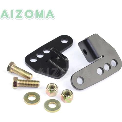 Adjustable Rear Lowering Hardware Drop Kit Lower 1"-3" For Harley XL48 Sportster XL883 XL1200 Custom Roadster Seventy-two 05-13