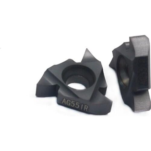 16IR AG 55 20PCS 16IR AG 55 LDA thread threading carbide insert internal degree 55 for cnc machine