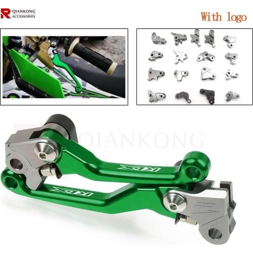 For KAWASAKI KX KLX 65 80 85 120 125 250 450 F Motorbike Custom Made Brake Clutch Lever KLX125 KLX250 KX65 KX80 KX85 KX125 KX250