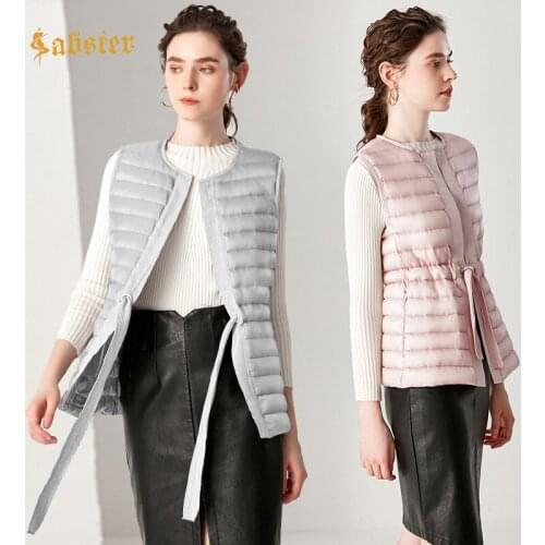 Женские зимние жилеты SABSTER China At AliExpress