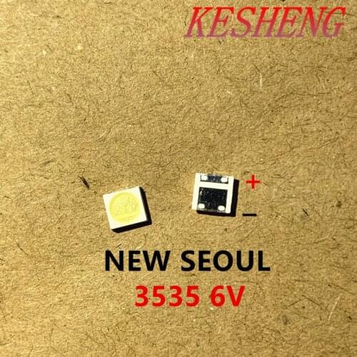 SEOUL LED Ad Alta Potenza Retroilluminazione A 3000PCS LED 2 w 3535 6 v bianco Freddo 135LM TV Applicazione SBWVL2S0E