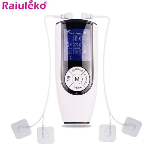 Muscle Relax Stimulator Digital Electronic Body Slimming Pulse Massage Acupuncture Therapy Massager Physiotherapy Apparatus Tool