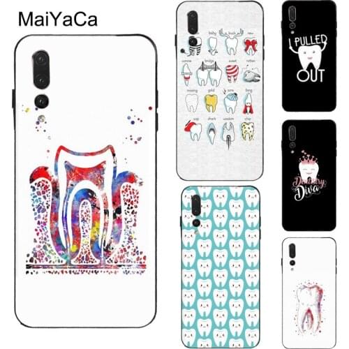 MaiYaCa Dental Definitions Tooth Case For Huawei Honor 7A Pro 7C 8A 8C 8S 8X 9X 9 10 Lite 20 Pro 10i Y6 Y7 Y9 2019 Nova 5T