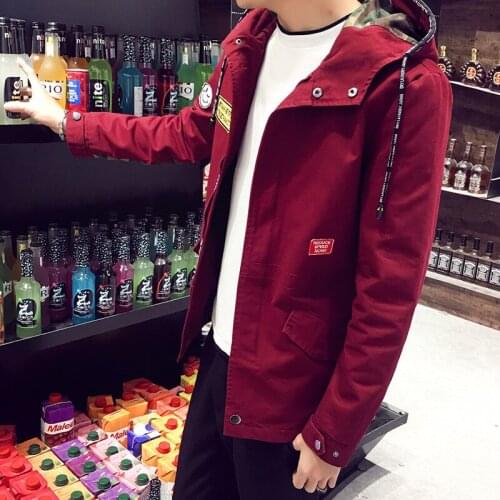 Clothing Brand New Windbreaker Cotton Bomber Jacket Men Coat Blue Fashion Slim Spring Mens Jackets And Coats Veste Homme FYY294