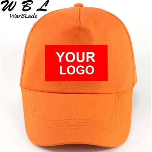 WBL Snapback Caps Blank Baseball Hats Customized Net Caps Hip Hop LOGO Printing Adult Hats Casual Peaked Hat 10pcs/lot