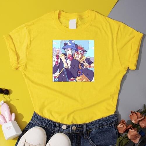 Japan Anime SK8 The Infinity T-shirt Women Skateboard Boys Snow Reki Womens T-shirts Harajuku Manga T Shirt Korean Female Tops