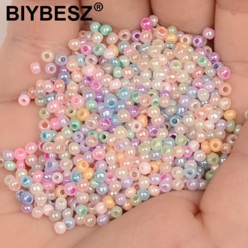 2mm Cream Colors Czech Glass Beads for Jewelry Making Necklace Bracelet Loose Bead Beads DIY Bags Clothes Accessories