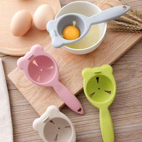 7 Colors Plastic Egg Separator White Yolk Sifting Home Kitchen Chef Dining Cooking Gadget New Arrival kitchen accessories
