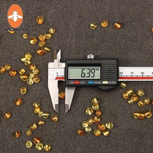 HAOHUPO Wholesale Baltic Round Amber Beads Gemstone for Jewelry making With Drilled Hole / Certified Amber / Polished and Raw