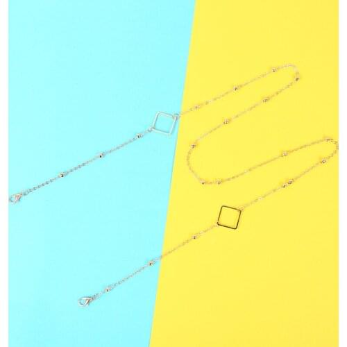 Womens Neck Chain Mask Chain For Women Luxury Metal Sunglasses Lanyards For Men Women Retainer Anti Lost Face Cover Holder 70cm