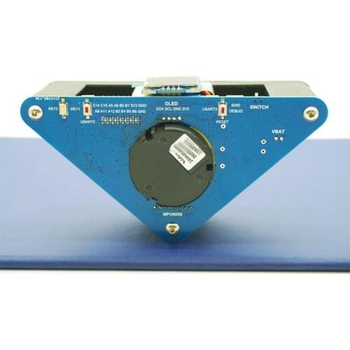 Open Source Inertia Wheel Self Balancing Balanced Triangular Prism Cubli Flipped Block Single Point