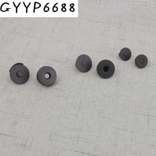 5sets 50sets 14mm 18mm hung plating dish shape magnetic snap button clasp fastener for handbag purse wallet wholesale
