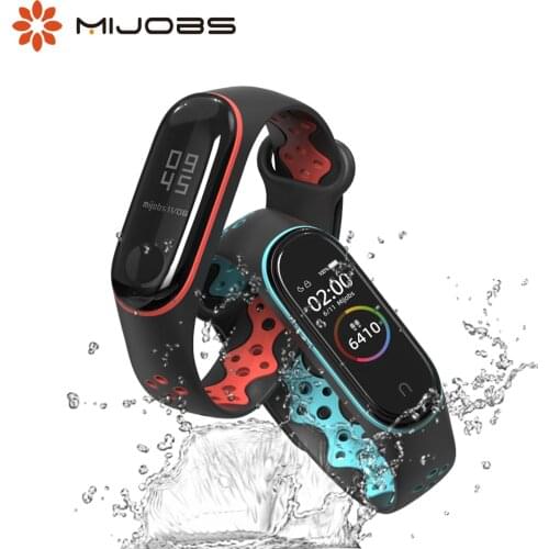 Mi Band 4 Strap for Xiaomi Mi Band 4 Sports Wrist Bracelet for Mi Band 3 Wristbands Silicone Breathable Smart Band Accessories