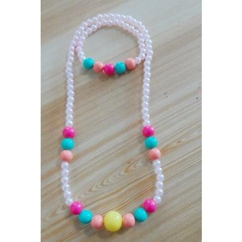 5 Sets Childrens gift necklace small princess girl bracelet accessories gift set