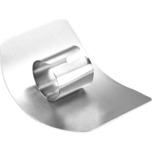 Adjustable Stainless Steel Finger Protector Guard Safe Slicer Kitchen Must Have