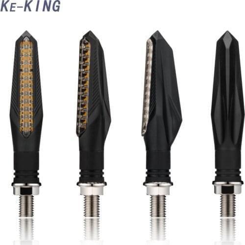 Motorcycle LED Turn Signal Moto Flasher Indicator Light DC Blinker Lamp FOR Suzuki dl250 v strom 650 gs 500 gn 250 intruder 800