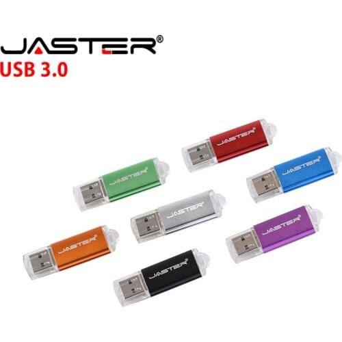 JASTER USB 3.0 High Speed USB Flash Drive Metal Pen Drive 128GB 64GB Usb Sticks 32GB 16GB 8GB 4GB mini Pendrive Usb Flash Drive