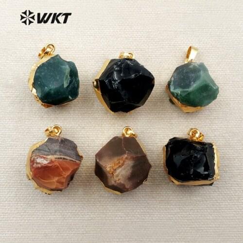 WT-P1282 WKT Wholesale Unique Design For Women Necklace Jewelry Round Shape Fashionable Decorate Pendant