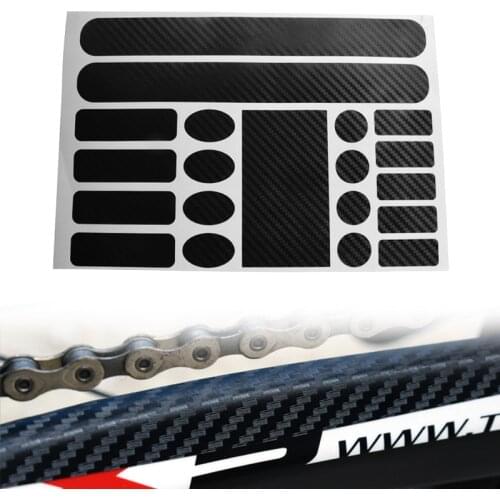 Bicycle Protective Sticker Scratch Resistant Mountain Bike Frame Front Fork Protective Film Chain Frame Safety Tape Protector