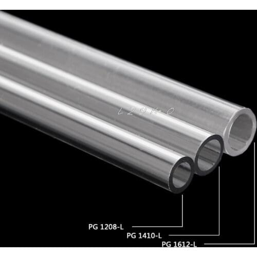 50cm PETG Water Cooling Rigid Hard Tube for PC Water Cooling System