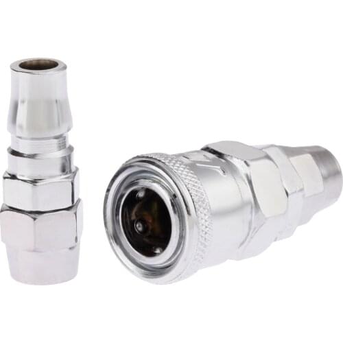 2pcs/set SP30+PP30 Pneumatic Fitting Quick Release Female Coupler Male Bayonet Connector fIT 10*6.5mm Air Line Hose Iron Part