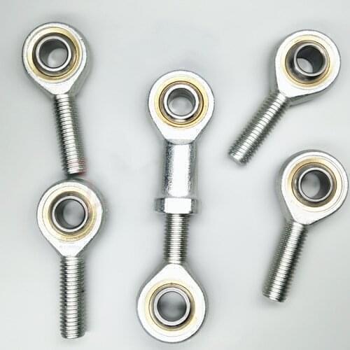 20pcs SA5T/K SAL5T/K M5x0.8mm hole 5mm fish eye male left female right hand Rod End bearing thread ball joint SA5TK POSA5 POSAL5