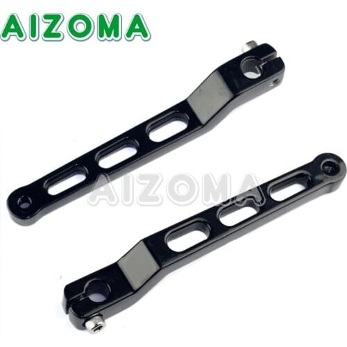 2x Motorcycle Heel Toe Shifter Lever Gear Shift Arm For Harley Touring Street Tour Glide Road King FLH FLST FLHT 1983-2014