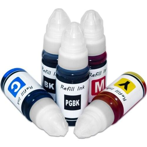 5Color *70ML PGI-280 CLI-281 Dye Pigment Ink Refill Kit for Canon PIXMA TR7520 TR8520 TS6120 Printer Ink Cartridge