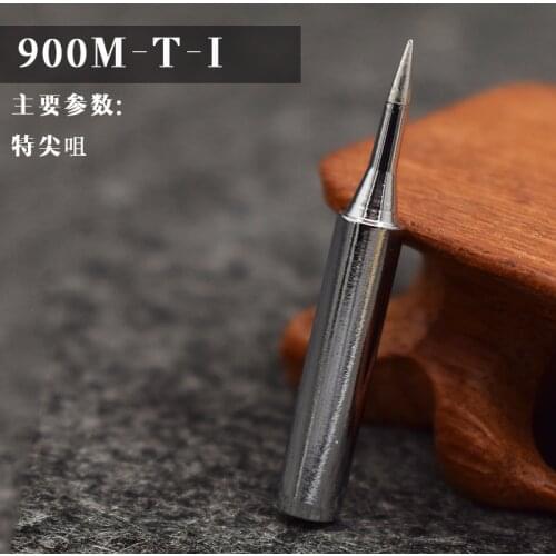 900M-T-I 5 pcs /lot Lead-free solder Iron tip for hakko 936 saike 909 aoyue Lukey 852D soldering rework station