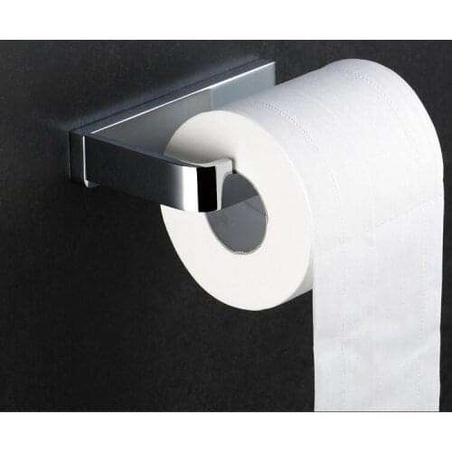 Total Brass Bathroom Accessories Chrome Square Toilet Brush Holder,Paper Holder,Towel Bar,Towel Holder bathroom Hardware set